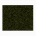 Army Green Color Textured Small Glasses Cloth Front