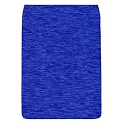 Cobalt Blue Color Texture Removable Flap Cover (l) by SpinnyChairDesigns