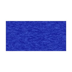 Cobalt Blue Color Texture Yoga Headband by SpinnyChairDesigns