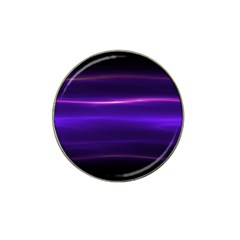 Electric Neon Indigo Black Ombre  Hat Clip Ball Marker (10 Pack) by SpinnyChairDesigns