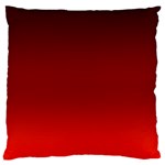 Scarlet Red Ombre Gradient Standard Flano Cushion Case (Two Sides) Back