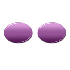 Purple Gradient Ombre Cufflinks (oval) by SpinnyChairDesigns