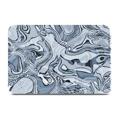 Faded Blue Abstract Art Plate Mats by SpinnyChairDesigns