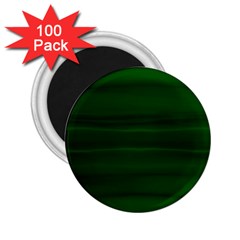 Emerald Green Ombre 2 25  Magnets (100 Pack)  by SpinnyChairDesigns