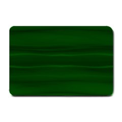 Emerald Green Ombre Small Doormat  by SpinnyChairDesigns