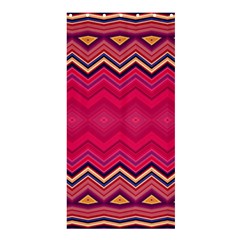 Boho Aztec Stripes Rose Pink Shower Curtain 36  X 72  (stall)  by SpinnyChairDesigns