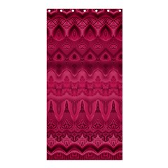 Boho Rose Pink Shower Curtain 36  X 72  (stall)  by SpinnyChairDesigns