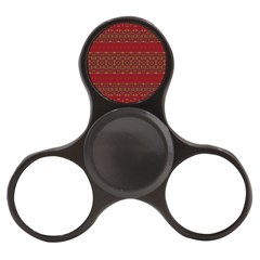 Boho Red Gold Finger Spinner by SpinnyChairDesigns