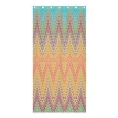 Boho Pastel Colors Shower Curtain 36  X 72  (stall)  by SpinnyChairDesigns