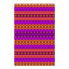 Boho Magenta And Gold Shower Curtain 48  X 72  (small)  by SpinnyChairDesigns