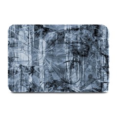 Faded Blue Texture Plate Mats by SpinnyChairDesigns