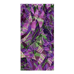 Boho Violet Mosaic Shower Curtain 36  X 72  (stall)  by SpinnyChairDesigns