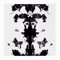 Rorschach Inkblot Pattern Medium Glasses Cloth (2 Sides) by SpinnyChairDesigns