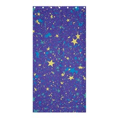 Starry Night Purple Shower Curtain 36  X 72  (stall)  by SpinnyChairDesigns