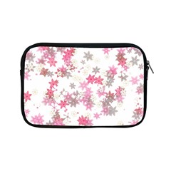 Pink Wildflower Print Apple Ipad Mini Zipper Cases by SpinnyChairDesigns