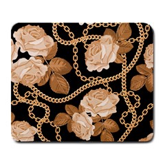 Offwhite Chain Pattern Large Mousepads by designsbymallika