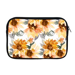 Sunflowers Apple Macbook Pro 17  Zipper Case by Angelandspot