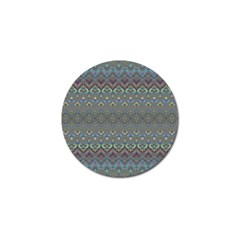 Boho Sweetheart Pattern Golf Ball Marker (10 Pack) by SpinnyChairDesigns