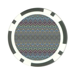 Boho Sweetheart Pattern Poker Chip Card Guard (10 Pack) by SpinnyChairDesigns