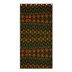 Boho Rustic Green Shower Curtain 36  X 72  (stall)  by SpinnyChairDesigns