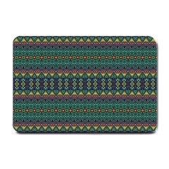 Boho Summer Green Small Doormat  by SpinnyChairDesigns