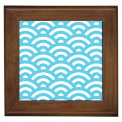 Waves Framed Tile by Sobalvarro