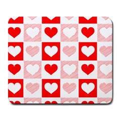 Hearts  Large Mousepads by Sobalvarro