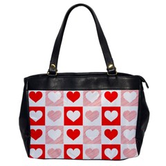 Hearts  Oversize Office Handbag by Sobalvarro