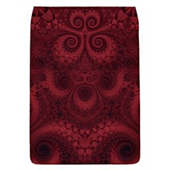 Burgundy Wine Swirls Removable Flap Cover (l) by SpinnyChairDesigns
