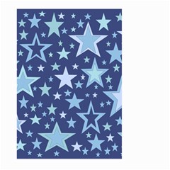 Stars Blue Large Garden Flag (two Sides)