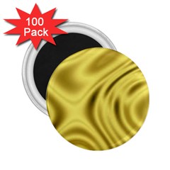 Golden Wave  2 25  Magnets (100 Pack)  by Sabelacarlos