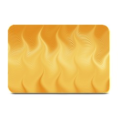 Gold Flame Ombre Plate Mats by SpinnyChairDesigns