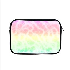 Pastel Rainbow Tie Dye Apple Macbook Pro 15  Zipper Case by SpinnyChairDesigns