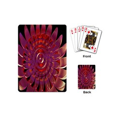 Chakra Flower Playing Cards Single Design (mini) by Sparkle