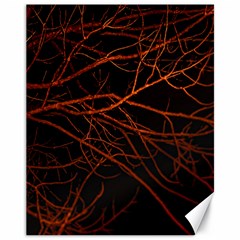Dark Forest Scene Print Canvas 11  X 14  by dflcprintsclothing