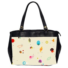 Dots, Spots, And Whatnot Oversize Office Handbag (2 Sides)