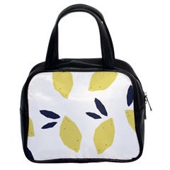 Laser Lemons Classic Handbag (two Sides) by andStretch