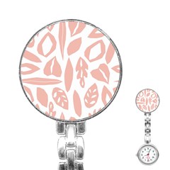 Blush Orchard Stainless Steel Nurses Watch by andStretch