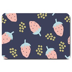 Strawberry Fields Large Doormat  by andStretch