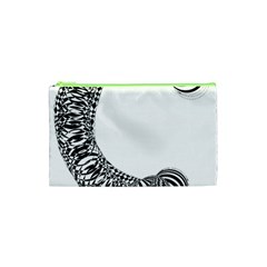 Letter C  Cosmetic Bag (xs) by Sabelacarlos