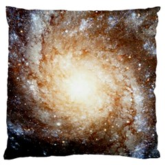 Galaxy Space Standard Flano Cushion Case (one Side) by Sabelacarlos