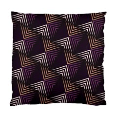 Zigzag Motif Design Standard Cushion Case (one Side) by tmsartbazaar