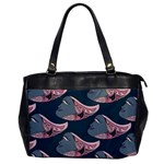 Doodle Queen Fish Pattern Oversize Office Handbag