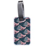 Doodle Queen Fish Pattern Luggage Tag (two sides)