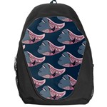 Doodle Queen Fish Pattern Backpack Bag