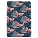 Doodle Queen Fish Pattern Removable Flap Cover (S)