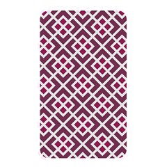 Two Tone Lattice Pattern Purple Memory Card Reader (rectangular) by kellehco