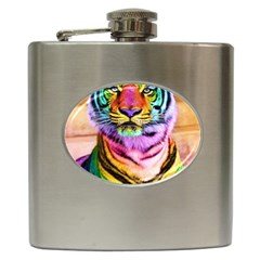 Rainbowtiger Hip Flask (6 Oz) by Sparkle