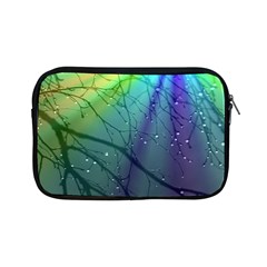 Rainbow Rain Apple Ipad Mini Zipper Cases by Sparkle