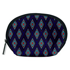 Colorful Diamonds Pattern3 Accessory Pouch (medium) by bloomingvinedesign